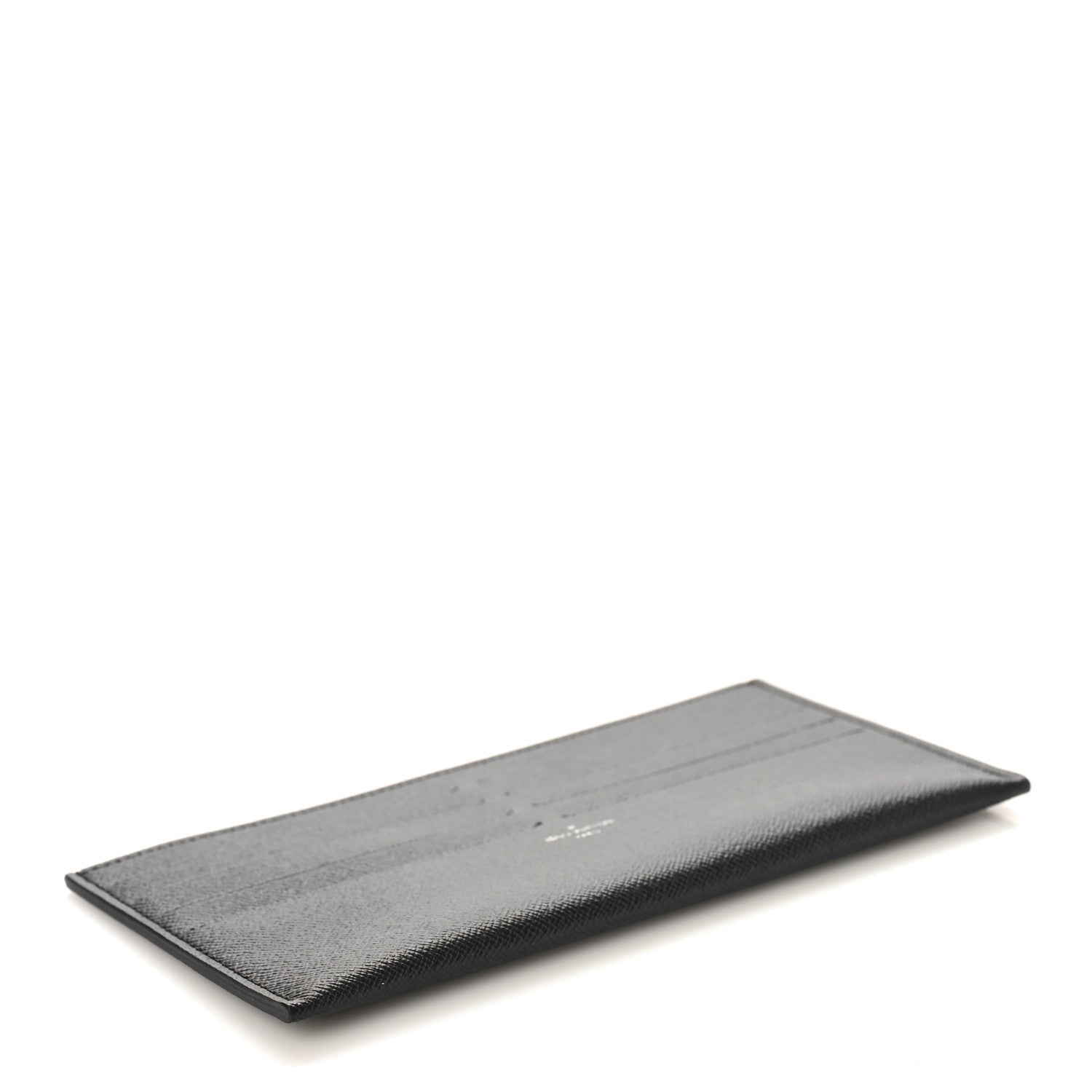 Louis Vuitton Calfskin Felicie Chain Wallet Card Holder Insert Black 4 of 7