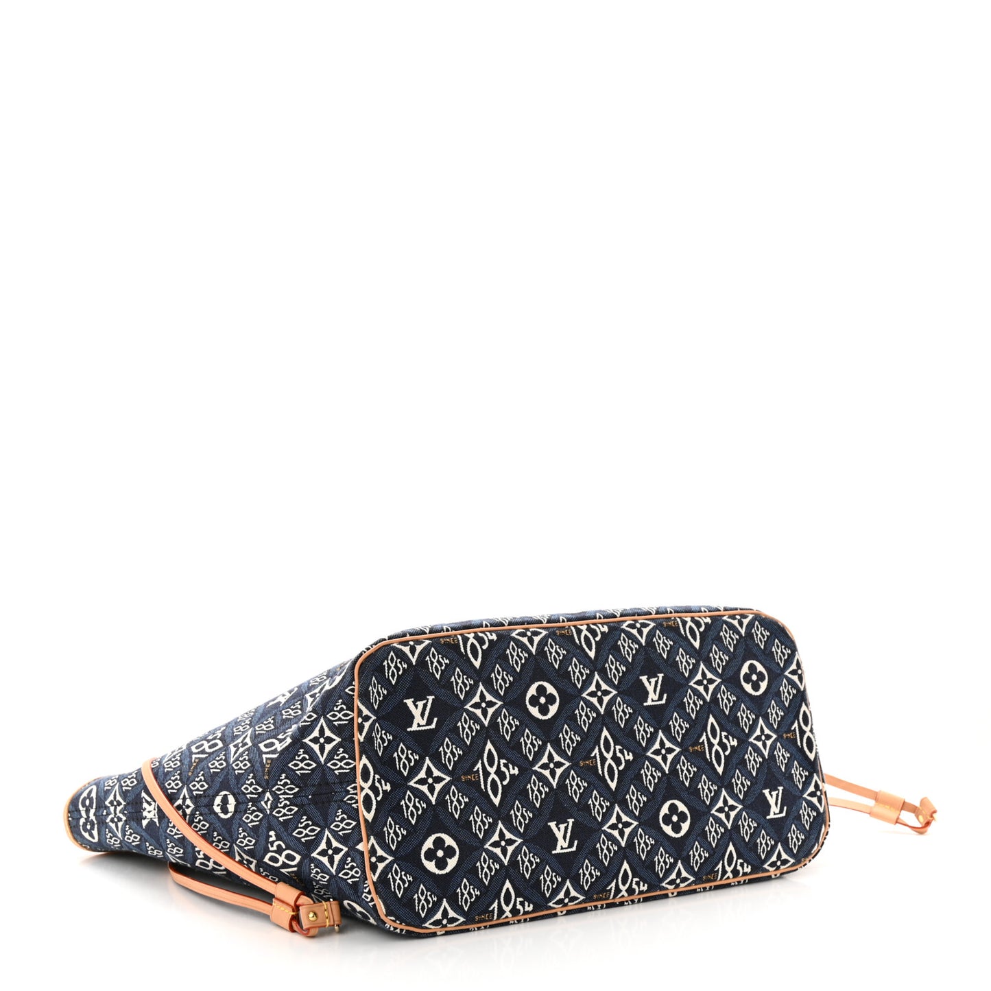 Jacquard Since 1854 Neverfull MM Blue