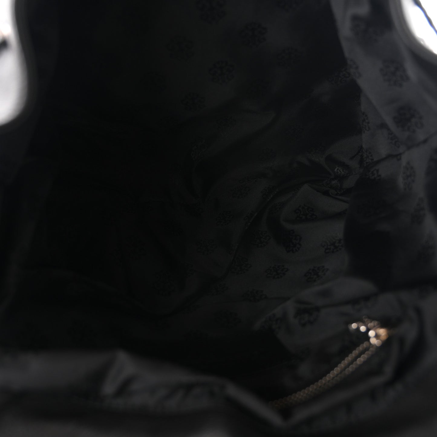 Calfskin Cross Patch Feurknee Backpack  Black