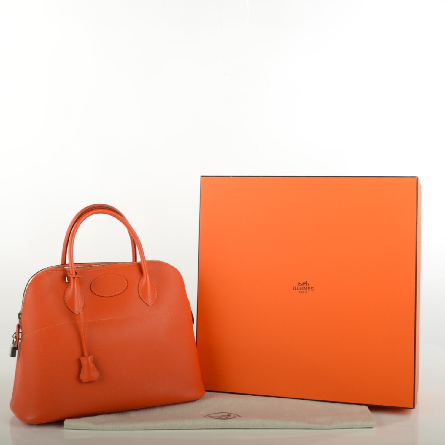 Hermes Veau Epsom Bolide 35 Feu 13 of 17