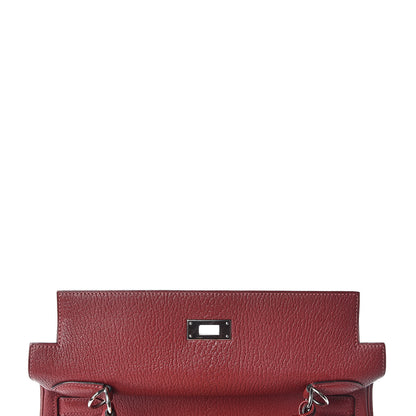 Hermes Chevre De Coromandel Kelly Retourne 32 Rouge H 15 of 42