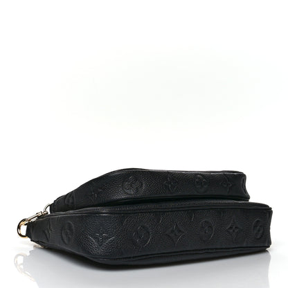 Louis Vuitton Empreinte Monogram Giant Multi Pochette Accessories Black 4 of 10