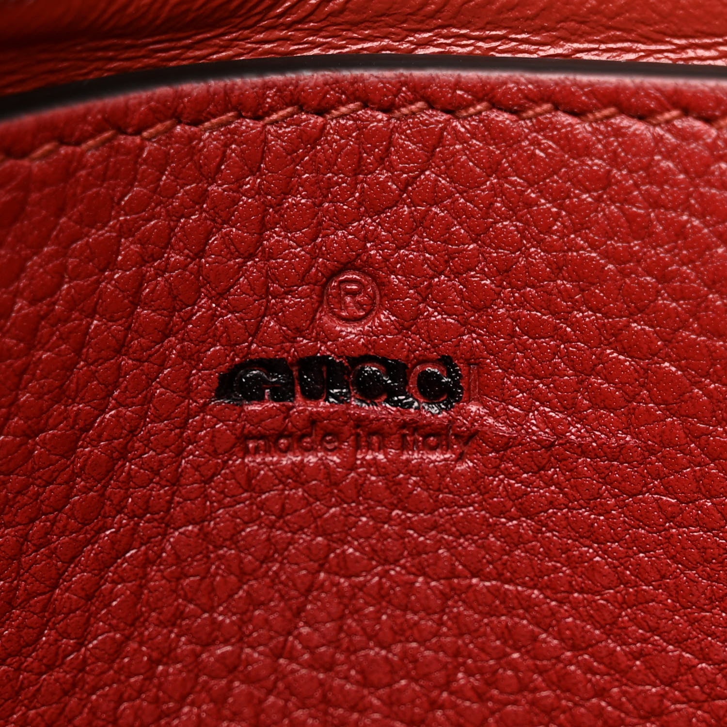 Gucci Roxy Calfskin Web Mini Blondie Shoulder Bag Blondie Red 6 of 10