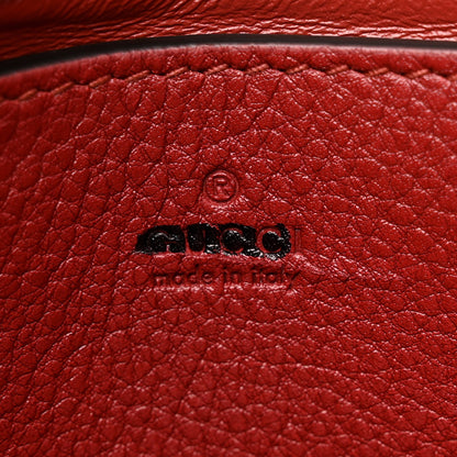 Gucci Roxy Calfskin Web Mini Blondie Shoulder Bag Blondie Red 6 of 10