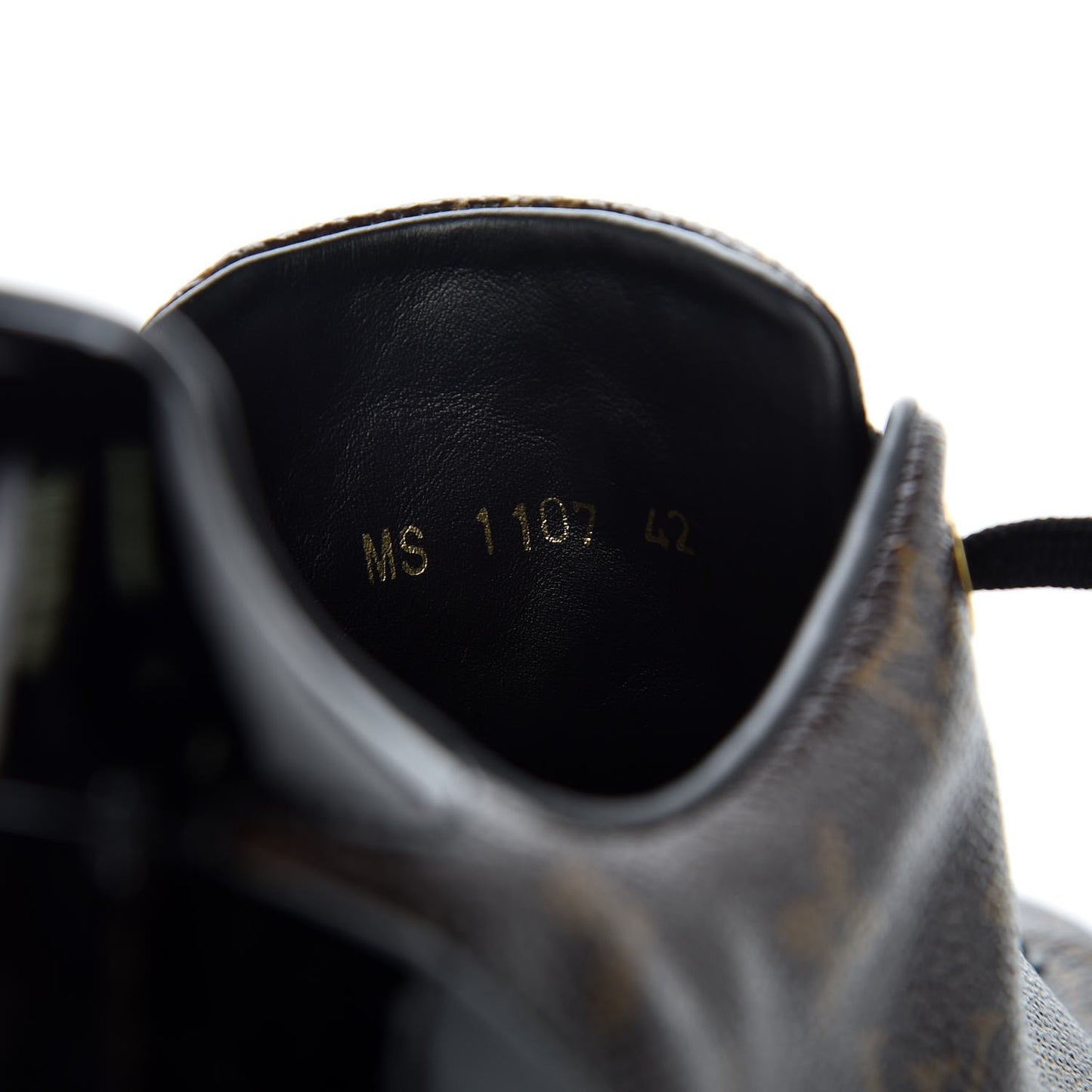 Patent Monogram Frontrow Sneakers 42