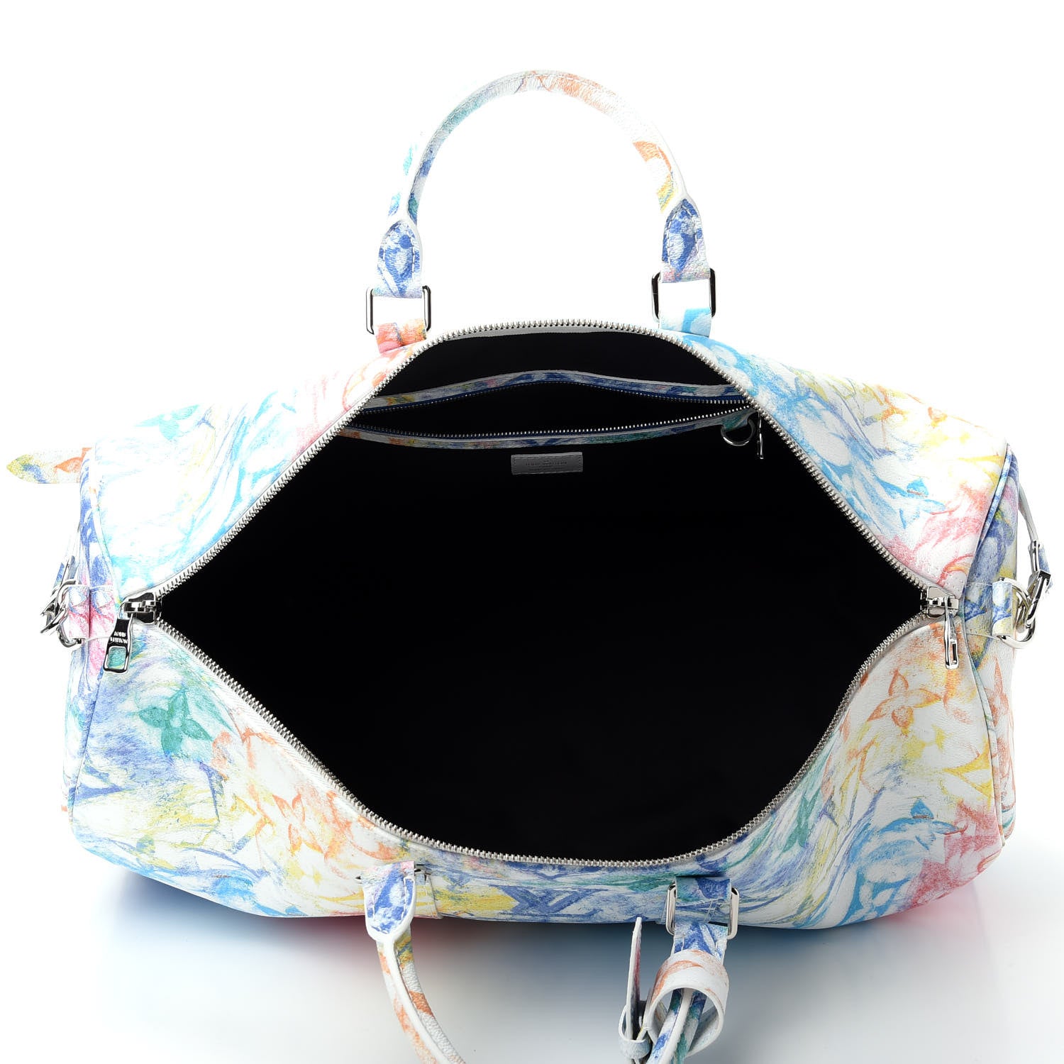 Louis Vuitton Monogram Pastel Colors Keepall Bandouliere 50 Multicolor 4 of 8