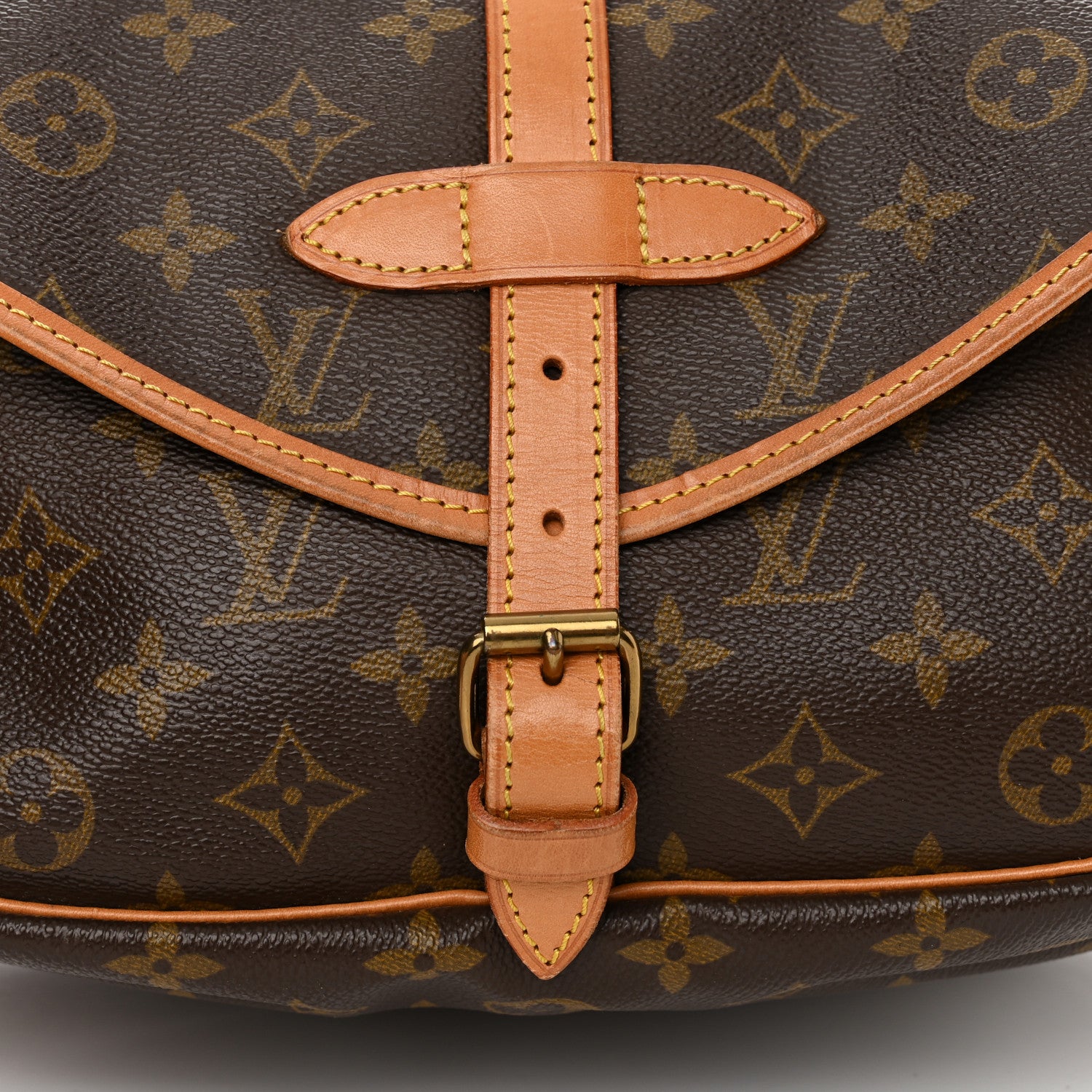 Louis Vuitton Monogram Saumur 30 11 of 14