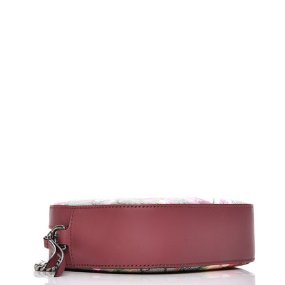 Gucci GG Supreme Monogram Blooms Mini Chain Shoulder Bag Beige Multicolor Dry Rose 4 of 9