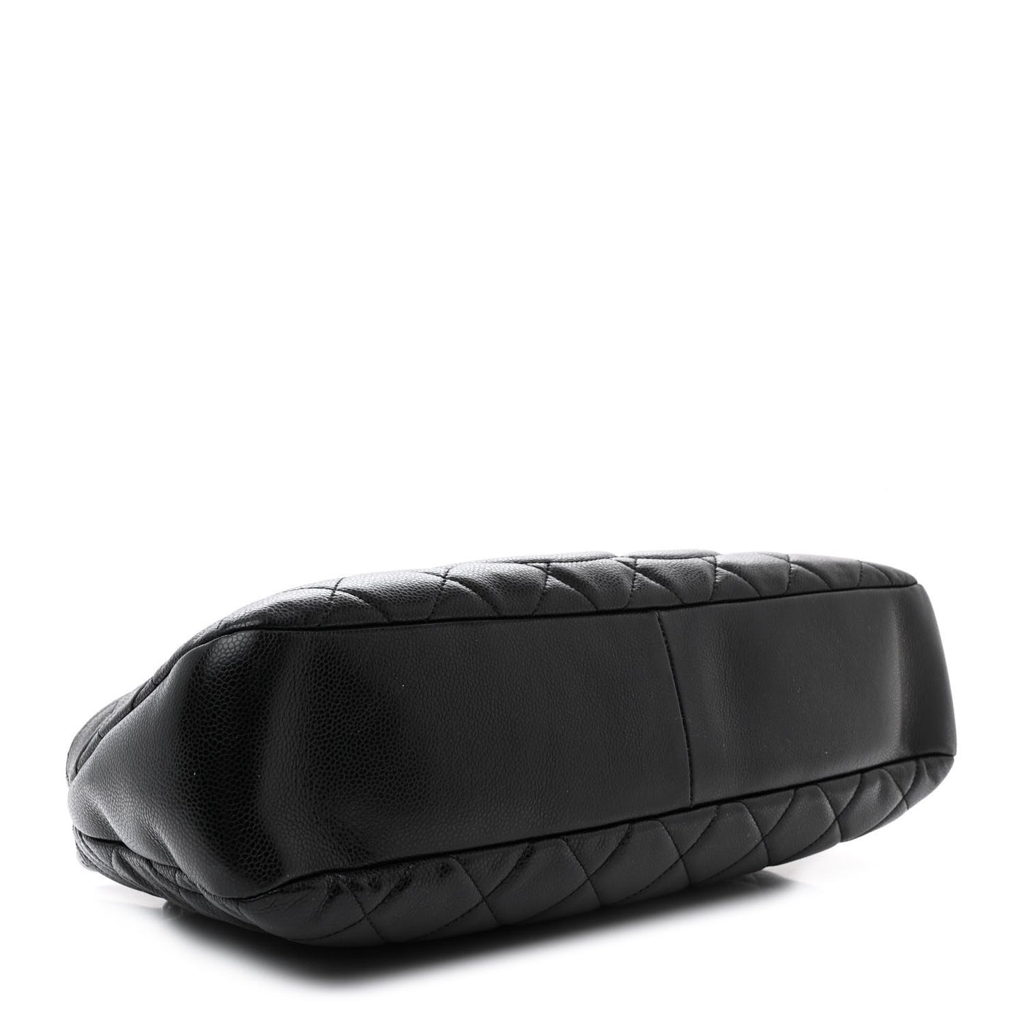 Caviar Quilted Timeless CC Soft Tote Black