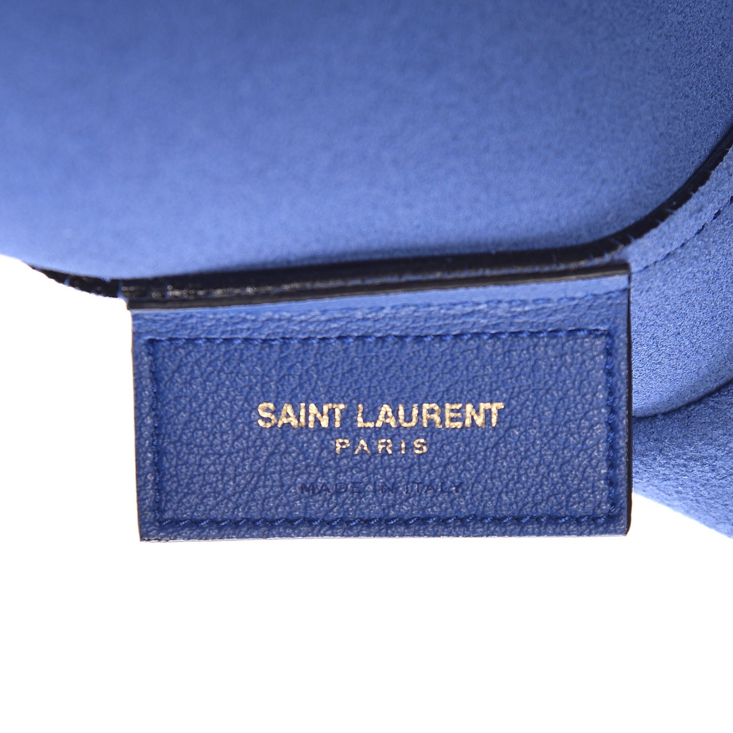 Calfskin Large Shopping Tote Ultramarine