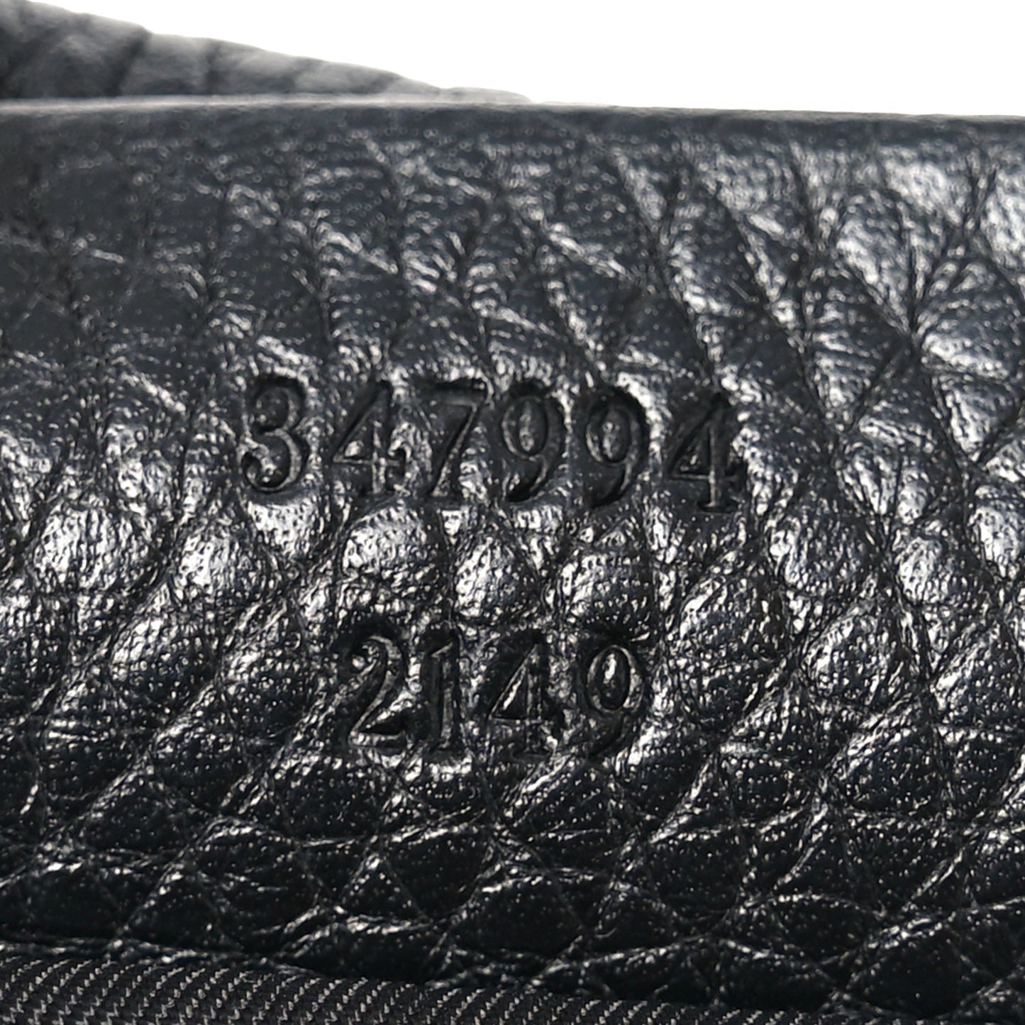 Pebbled Calfskin Small Soho Disco Bag Black