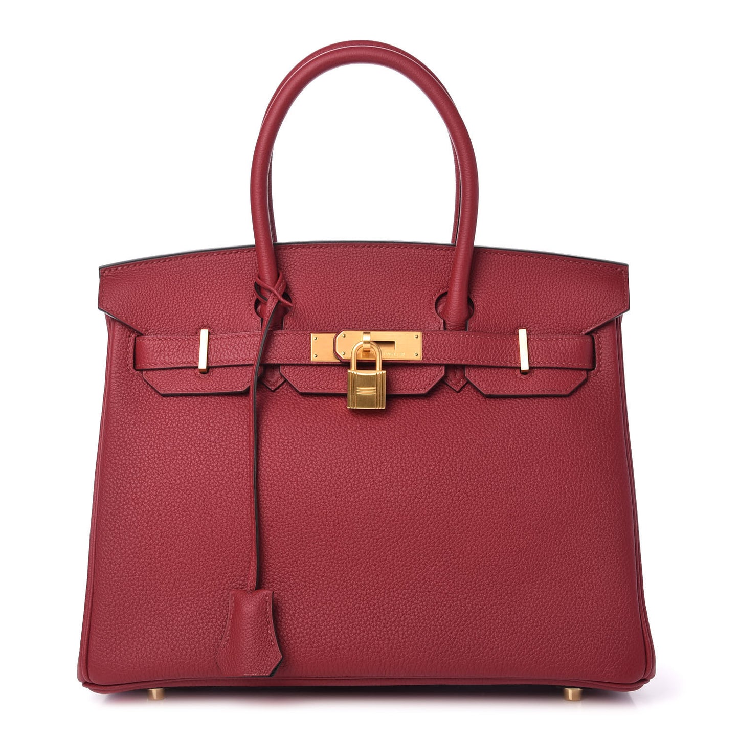 Togo Horseshoe Birkin 30 Rouge Grenat Bleu Nuit