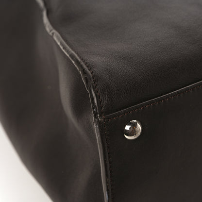 Fendi Vitello Seta Shearling FF 1974 Large Peekaboo X-Lite Brown 9 of 11