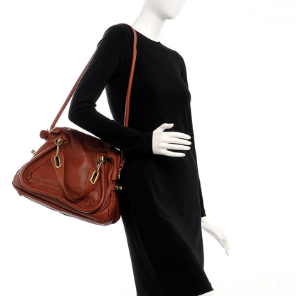 Chloe Calfskin Medium Paraty Brown Delight 2 of 8