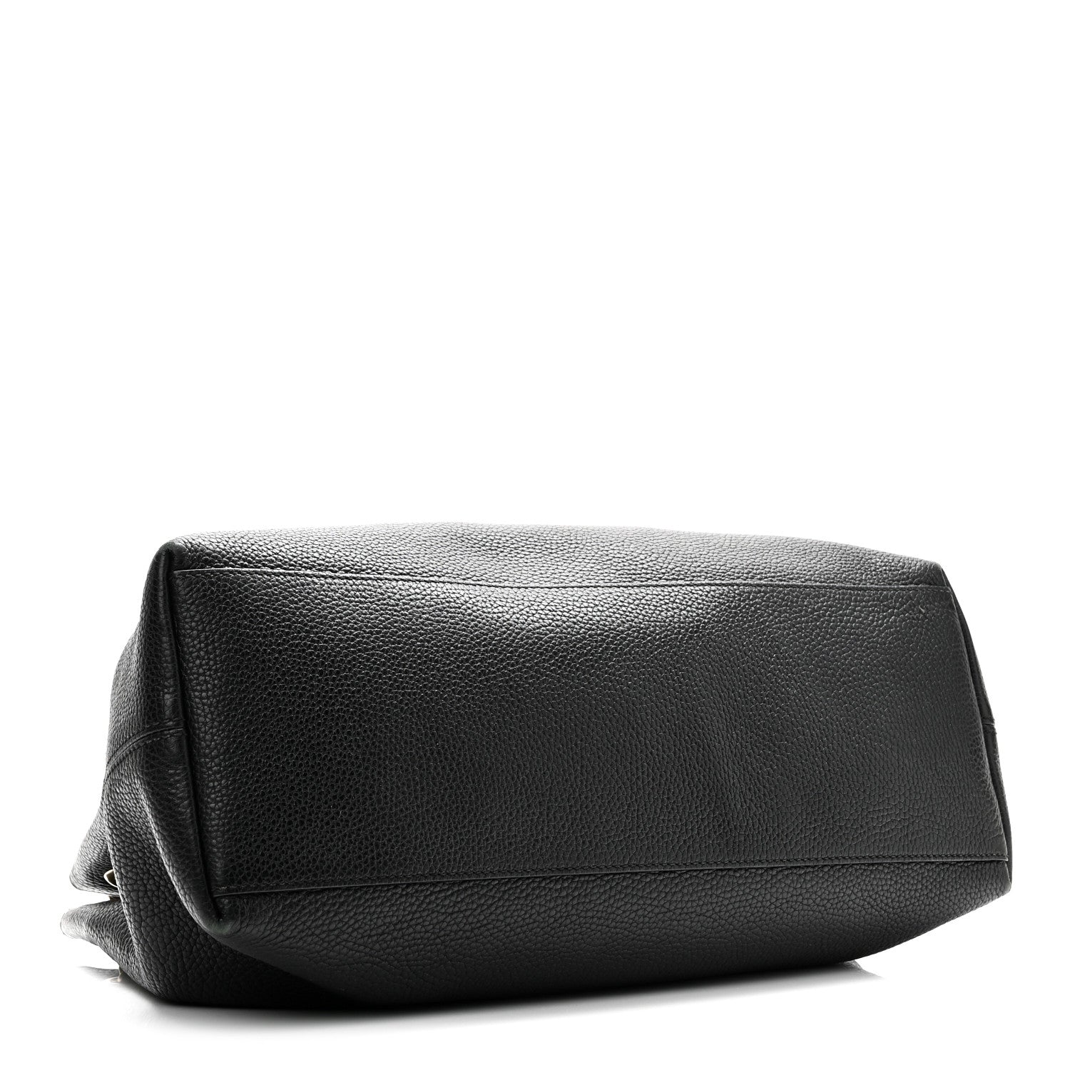 Gucci Pebbled Calfskin Medium Soho Chain Shoulder Bag Black 4 of 10