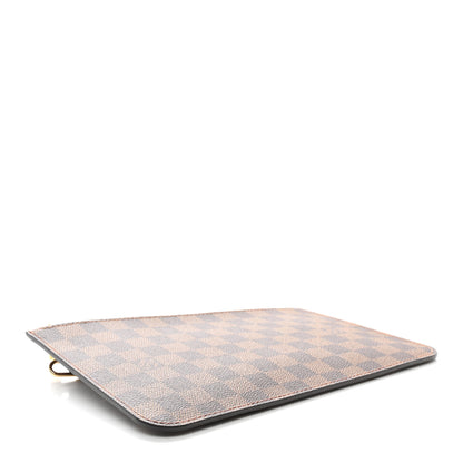 Louis Vuitton Damier Ebene Neverfull MM GM Pochette Rose Ballerine 4 of 6