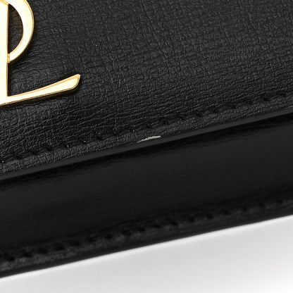 Saint Laurent Smooth Calfskin Monogram Phone Holder Crossbody Black 11 of 12