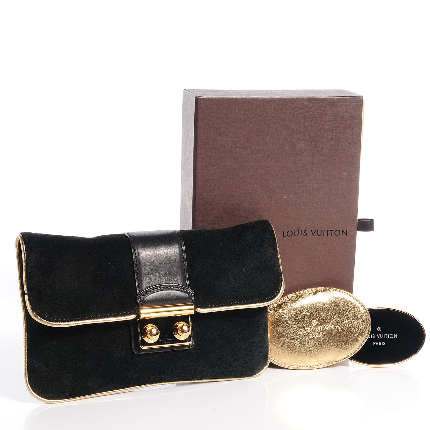 Suede SC Slim Clutch Coal