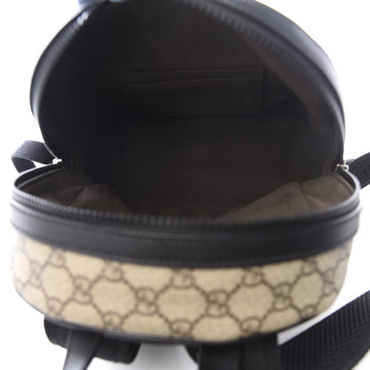 Gucci GG Supreme Monogram Small Eden Day Backpack Black 5 of 9