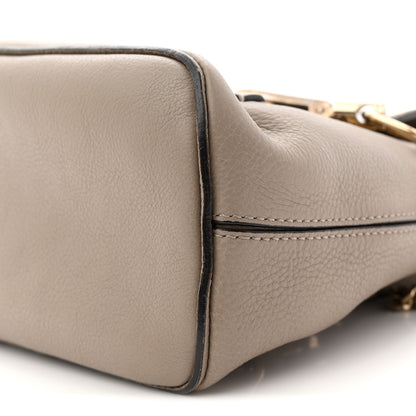 Chloe Suede Calfskin Mini Faye Backpack Motty Grey 10 of 14