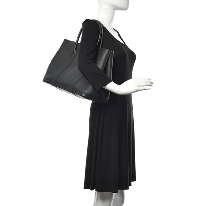 Saint Laurent Calfskin Y Quilted Monogram Medium Loulou Chain Satchel Black 2 of 10