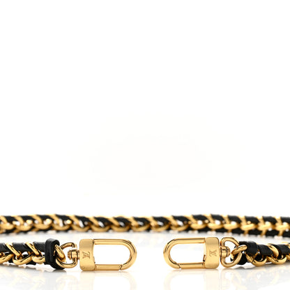 Louis Vuitton Calfskin Multi Pochette Chain Shoulder Strap Black Gold 3 of 3
