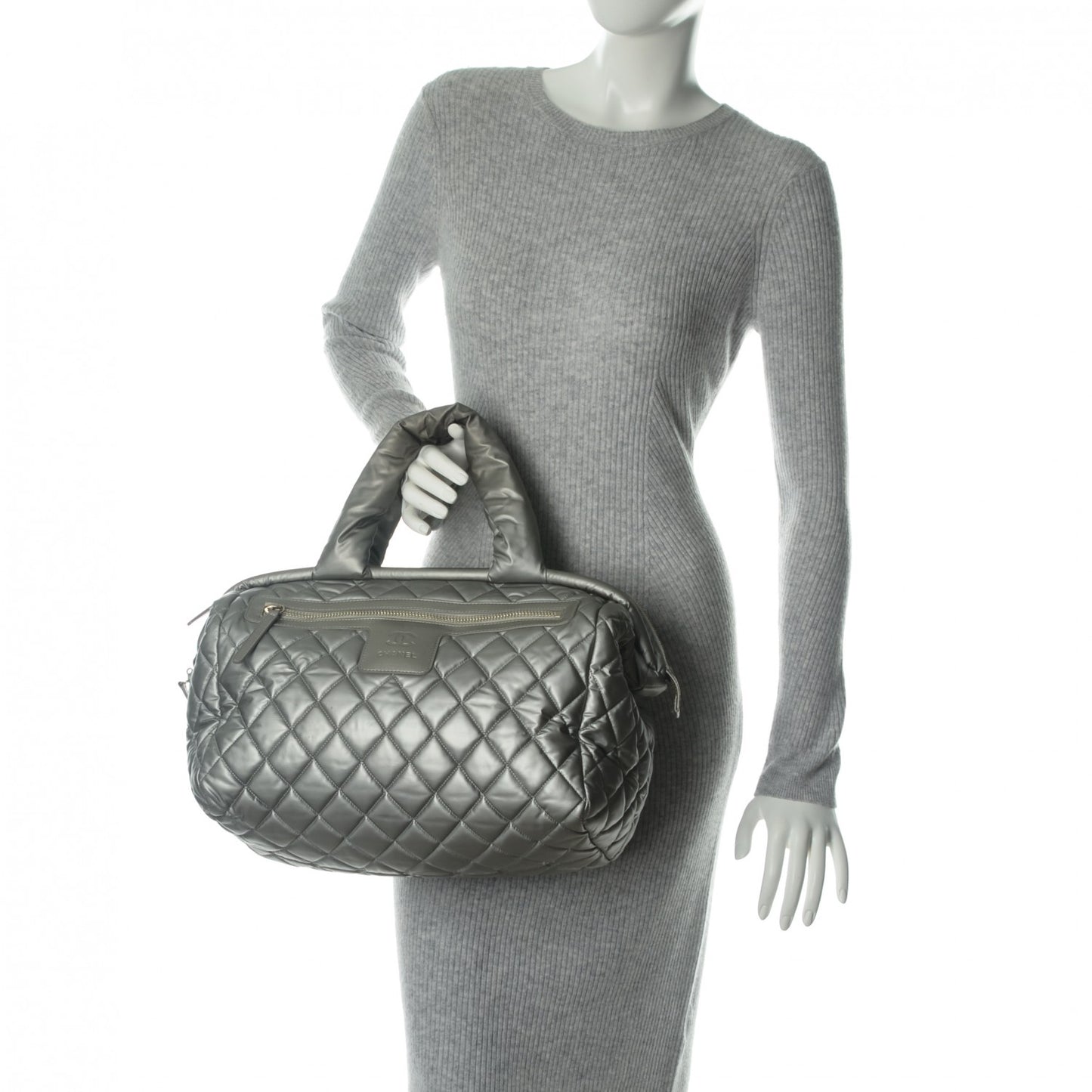 Nylon Coco Cocoon Bowler Silver