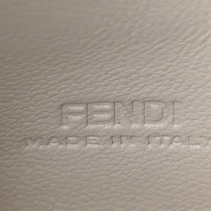 Fendi Nappa Matisse FF Embossed Nano Baguette Charm White 6 of 10