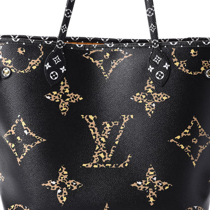 Louis Vuitton Monogram Giant Jungle Neverfull MM Black 11 of 11