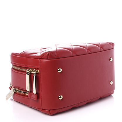 Chanel Lambskin Quilted Small Trendy CC Bowling Bag Red 4 of 10