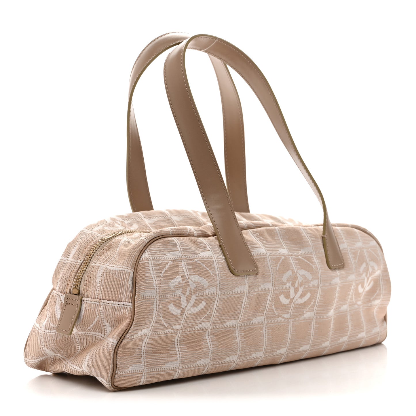 Nylon Travel Bowler Beige