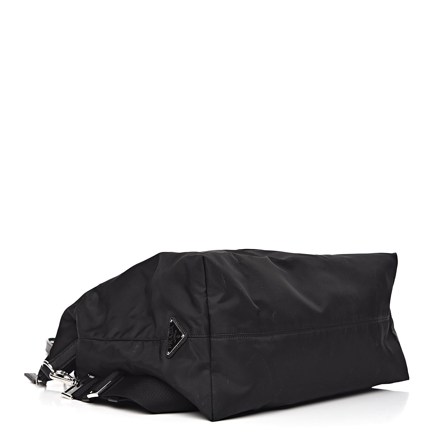 Prada X JAMES JEAN Tessuto Nylon Patch Shopping Tote Black 4 of 17