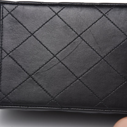 Chanel Lambskin Quilted XL Jumbo Single Flap Black 12 of 14
