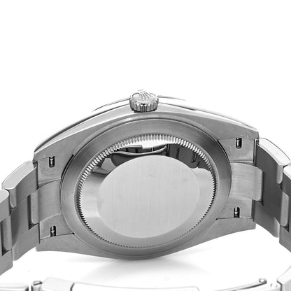 Rolex Stainless Steel 41mm Oyster Perpetual Datejust Watch Black 126300 4 of 4