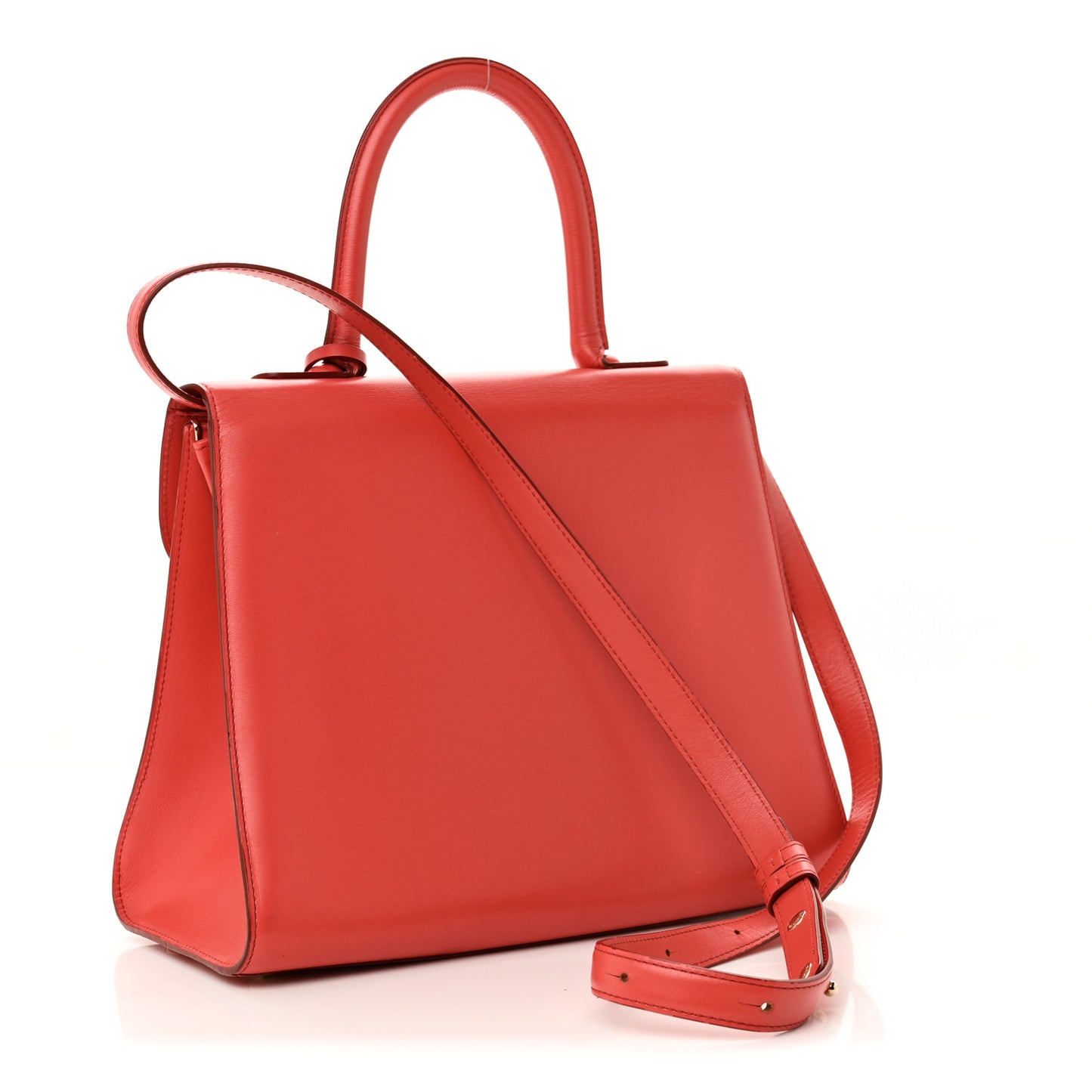 Box Calfskin MM Brillant Satchel Sunset