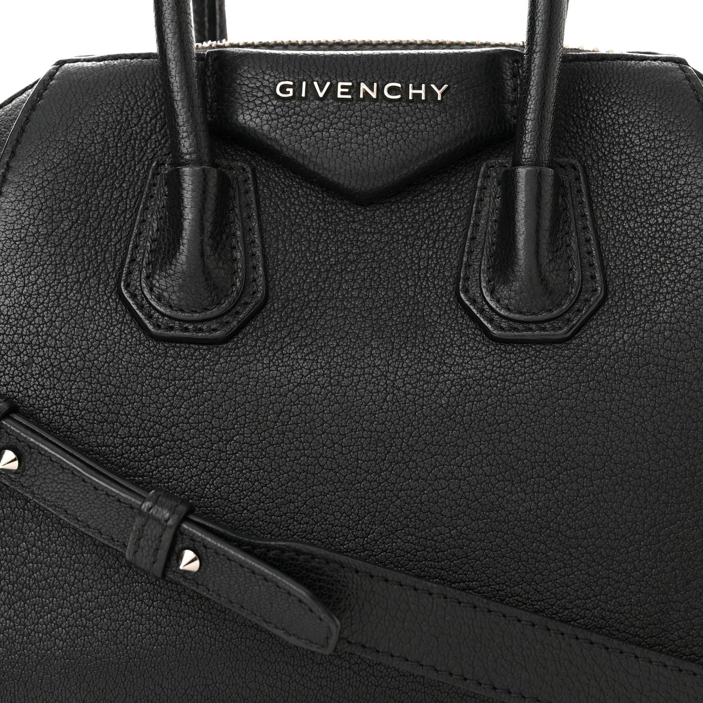 Sugar Goatskin Mini Antigona Black