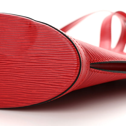 Louis Vuitton Epi Saint Jacques PM Castillan Red 9 of 10