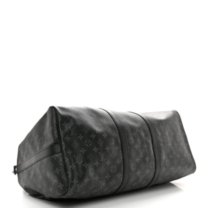 Louis Vuitton Monogram Eclipse Keepall Bandouliere 55 3 of 12