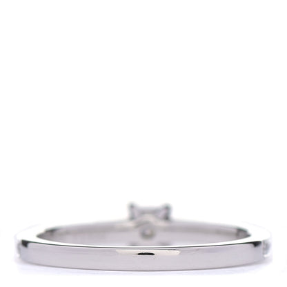 Tiffany Platinum Diamond .22ct Novo Princess Cut Engagement Ring 50 5.5 3 of 6