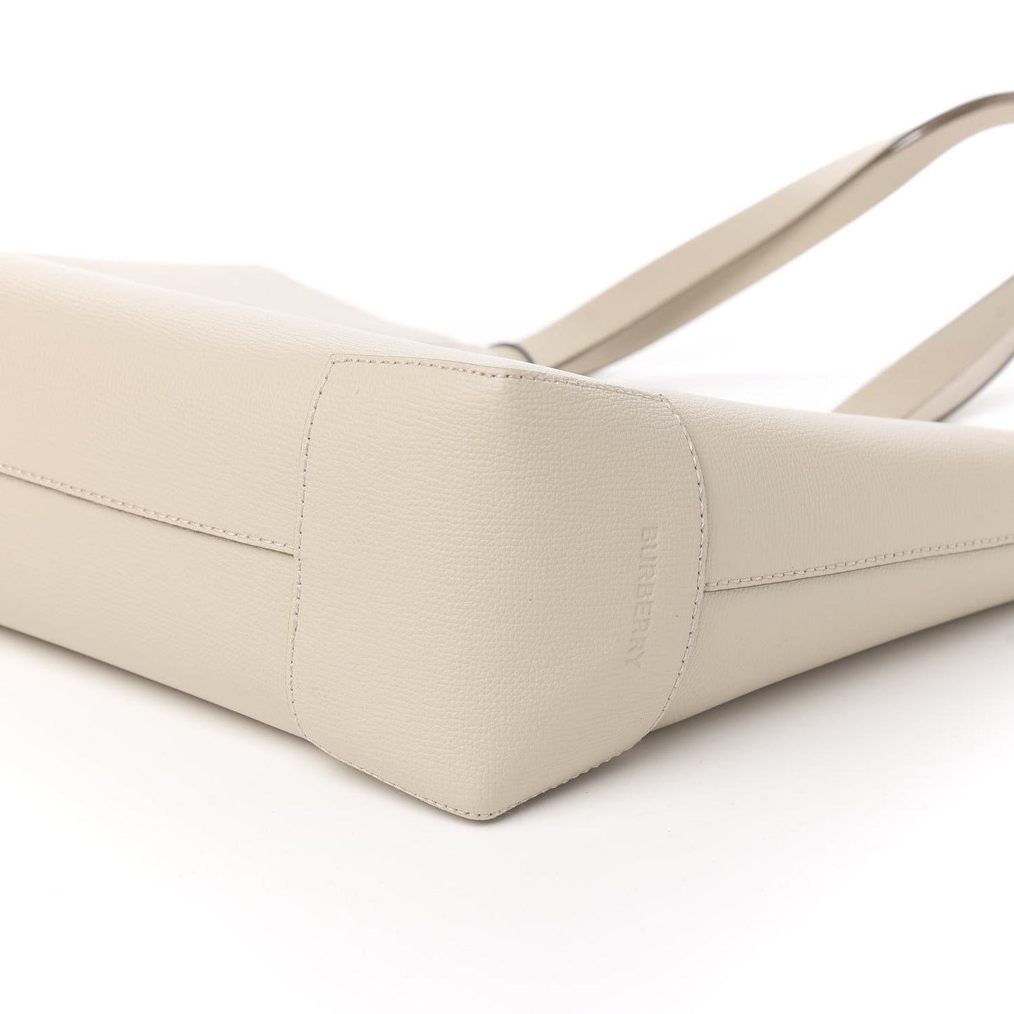 Calfskin Embossed Monogram Motif Medium Tote Limestone