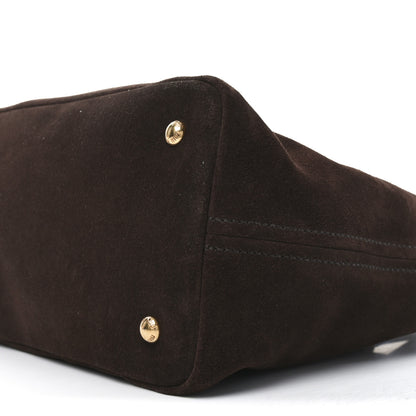 Miu Miu Camoscio Large Aventure Bag Moro 9 of 9