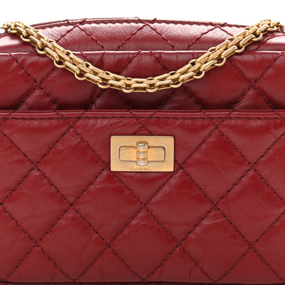 Chanel Aged Calfskin Quilted Mini Reissue Camera Case Red 8 of 11