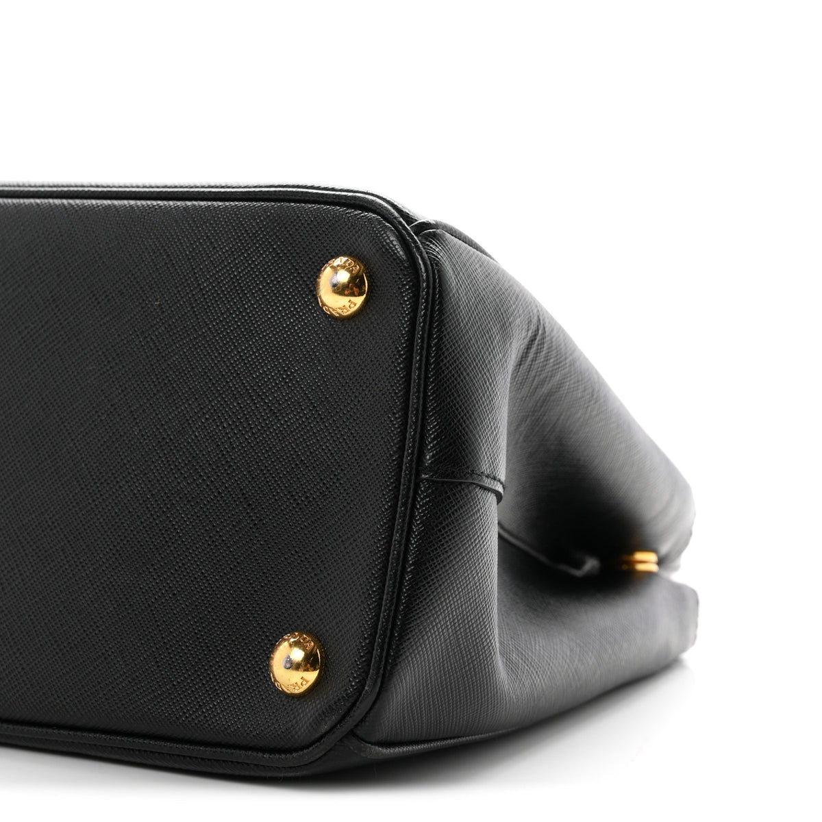 Prada Saffiano Small Galleria Double Zip Tote Black 10 of 10