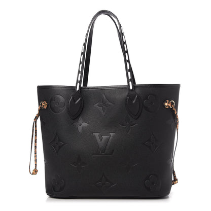 Louis Vuitton Empreinte Monogram Giant Wild At Heart Neverfull MM Black 1 of 9