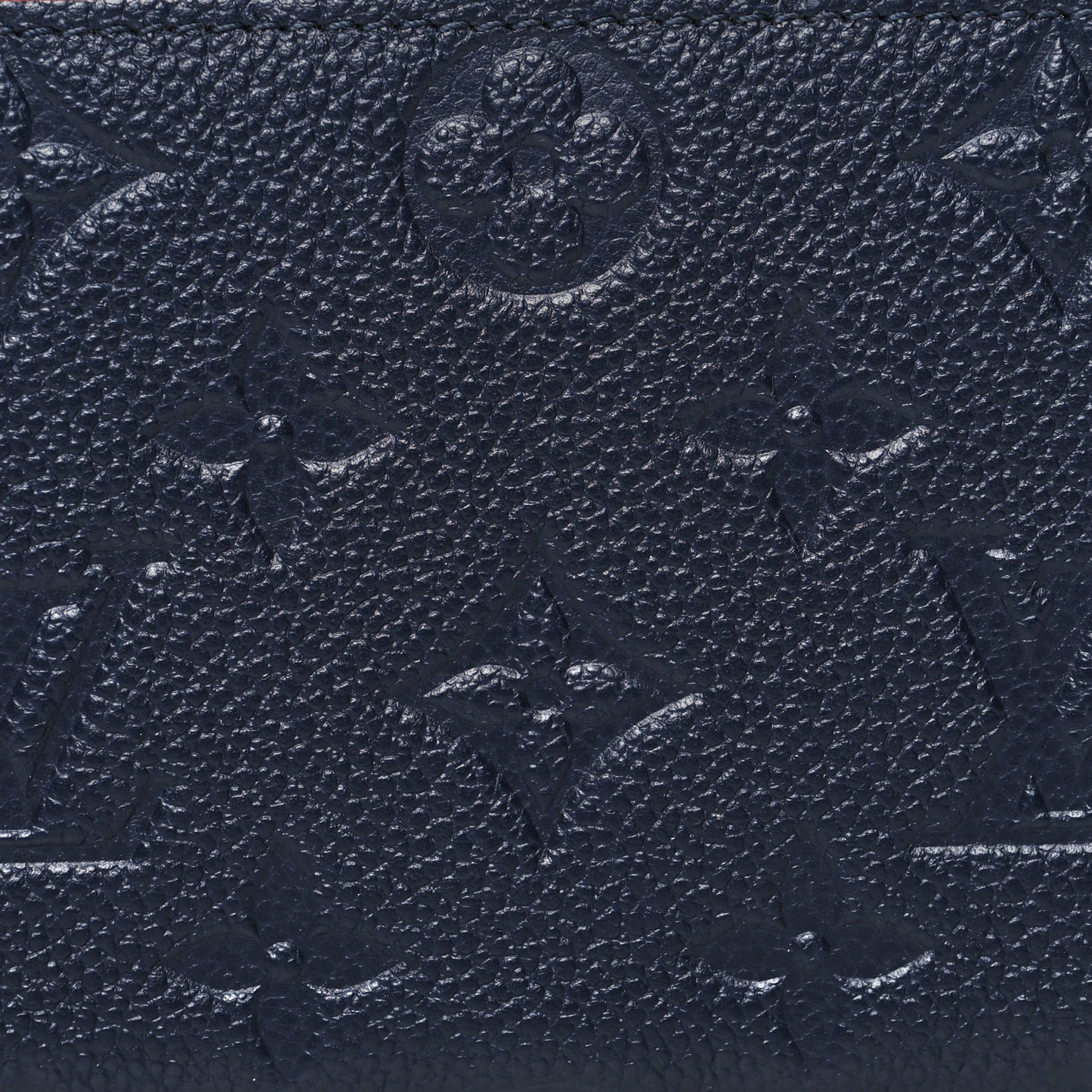 Empreinte Clemence Wallet Marine Rouge