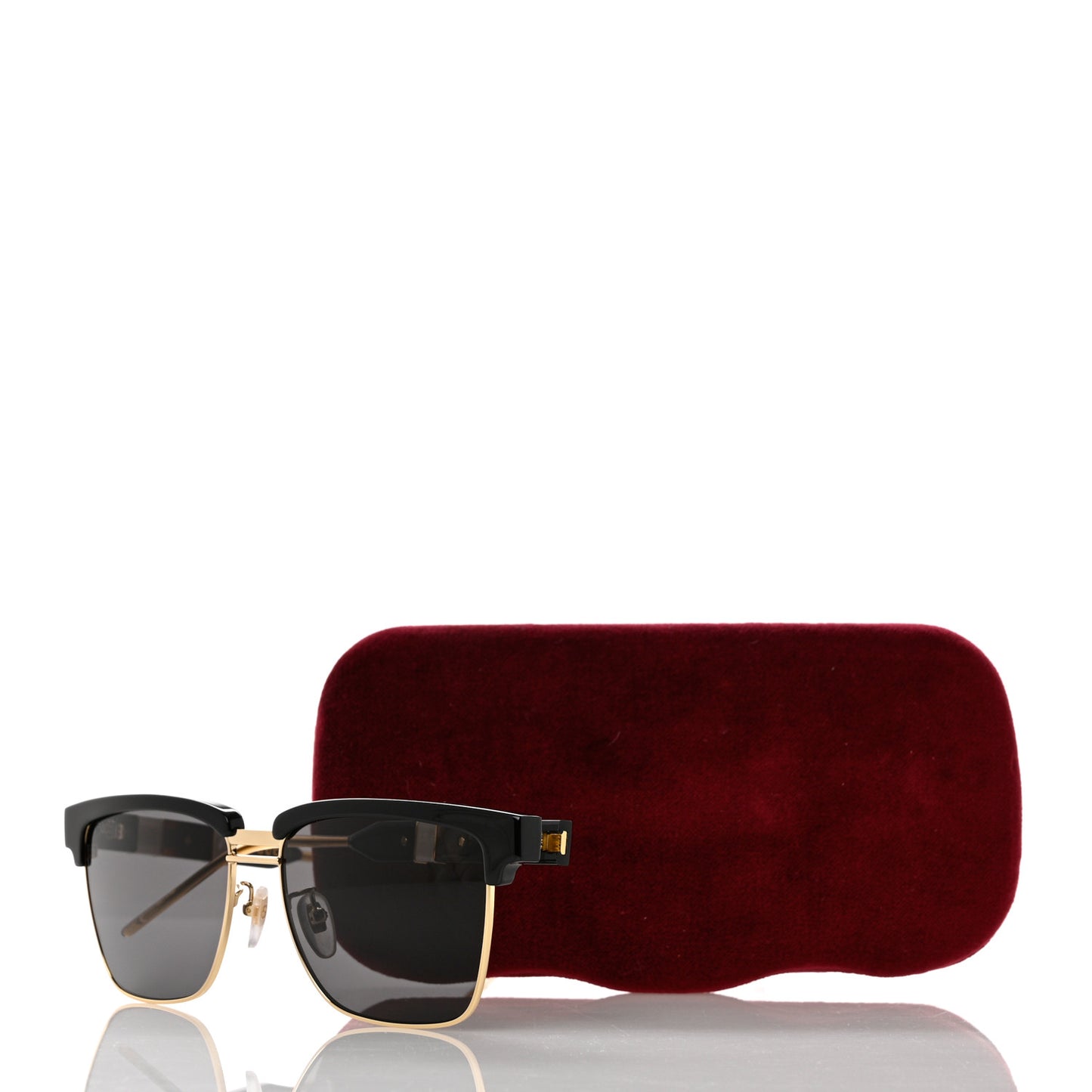 Squared Aviator GG Sunglasses GG0603S Black