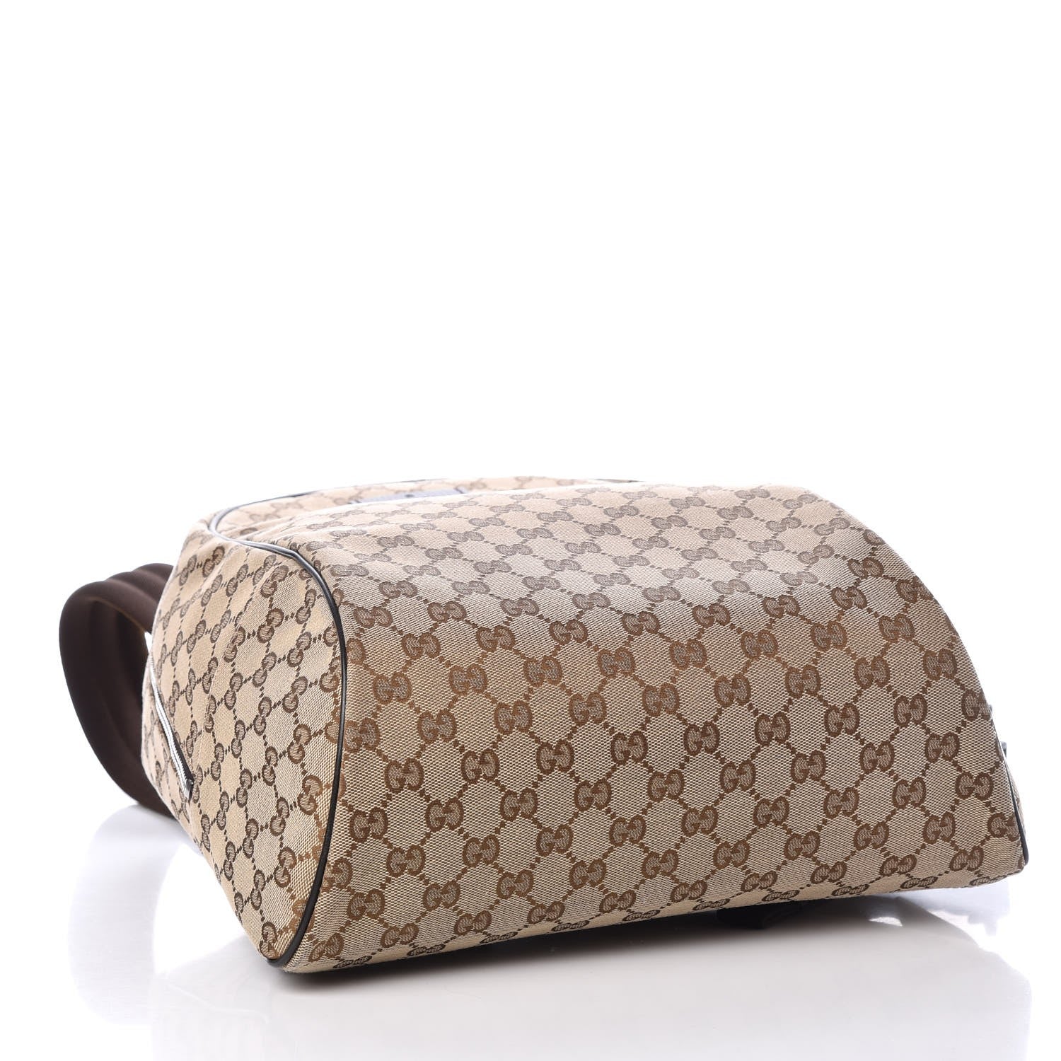 Gucci Monogram Travel Backpack Dark Brown 4 of 7