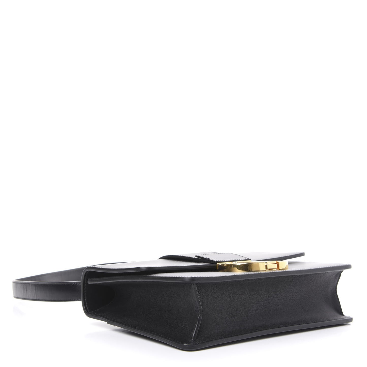 Smooth Calfskin 30 Montaigne Flap Bag Black