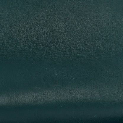 Chanel Calfskin Quilted East West Flap Dark Blue 10 of 14