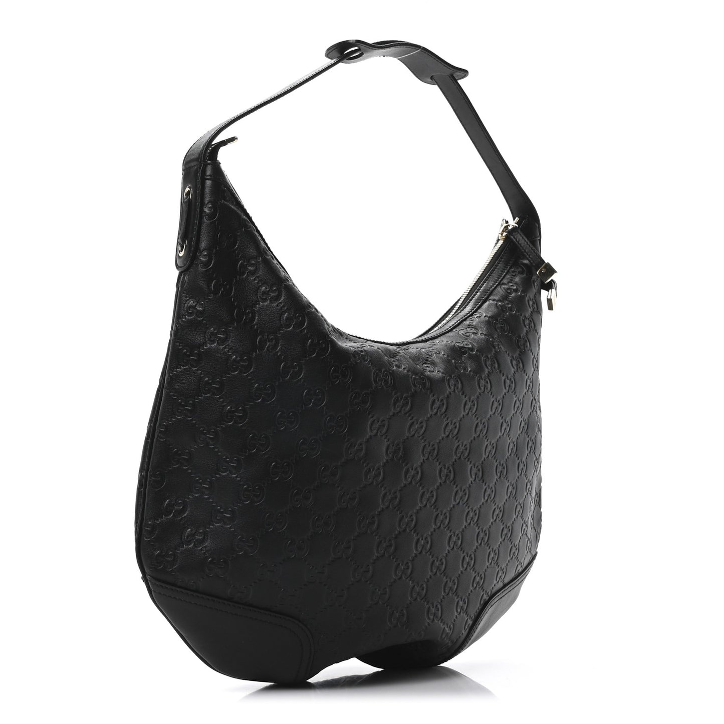 Guccissima Large Princy Hobo Black
